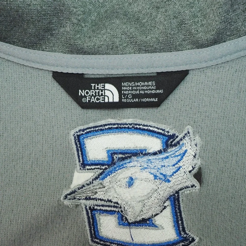 The North Face Pullover Shirt Mens Large Gray Mock Creighton School of Medicine
